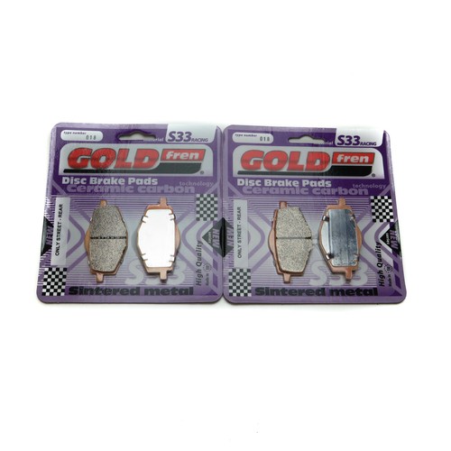 Goldfren s33 brake pads front - brake,