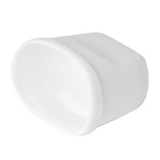 Plastic Eye Bath 10x – White Eye Wash Cups for Cleaning & Irritation Relief