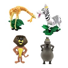 4Pcs Madagascar Figures