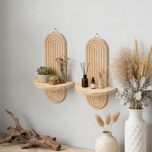 Wall shelf set - set, of