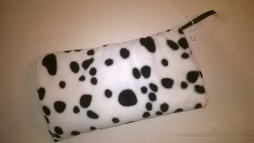 Hand muff dalmation print - hand,