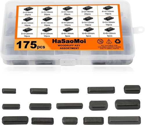 175pcs woodruff key - 175pcs, stock