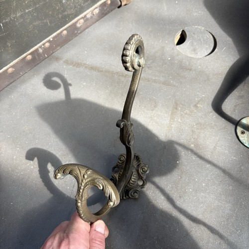 Vintage brass wall - brass,