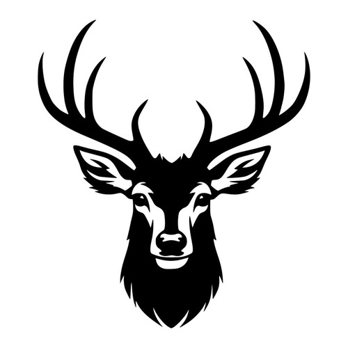 Deer head antler - deer,
