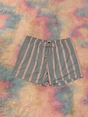 Vtg 90s swim shorts blue - m&d,