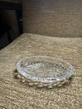 A Tyrone Crystal trinket dish