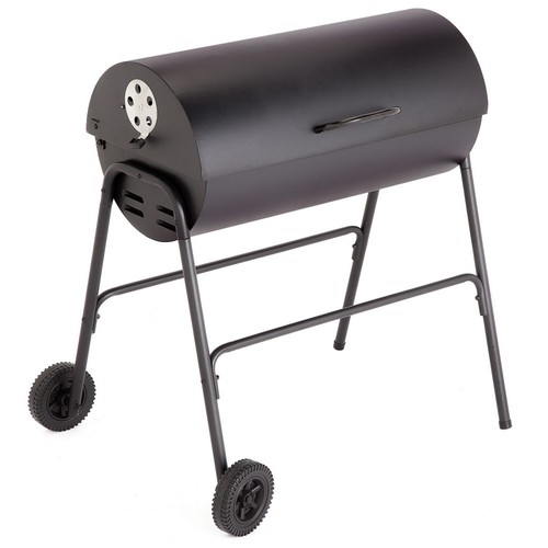 Home charcoal oil drum bbq - charcoal, &