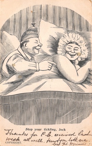 Edwardian comic postcard - edwardian,