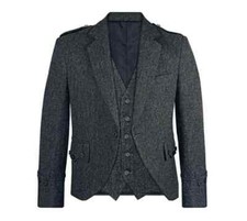 Scottish charcoal grey - , jacket