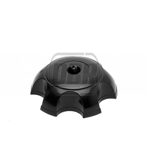 Black plastic petrol fuel cap - plastic,
