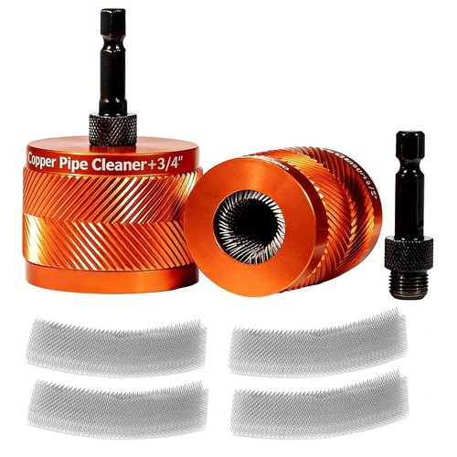 Copper pipe cleaner set - pipe,