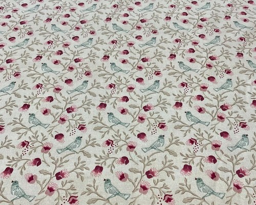 Birdsong chintz pink and - birdsong, blue