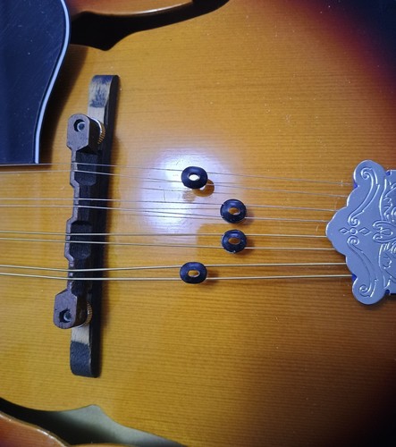 Mandolin overtone string - overtone,