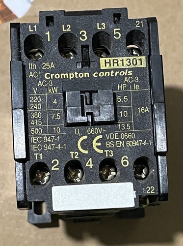 Brook crompton controls hr1301 - crompton,