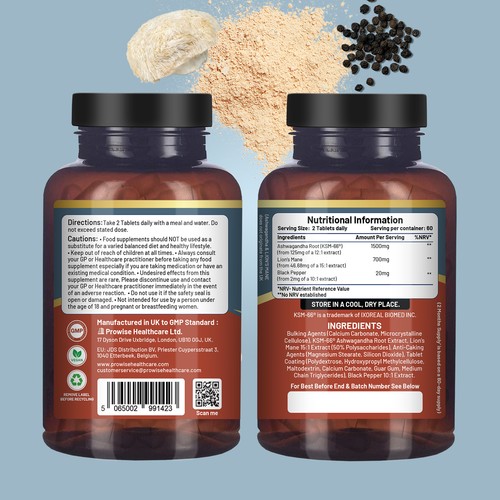 Ksm ashwagandha and lions - and,