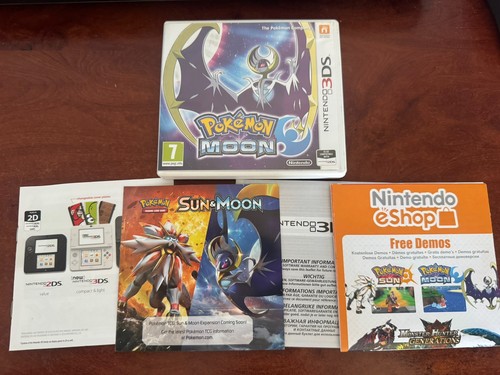 Pokemon moon nintendo 3ds - moon,