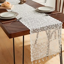 Elegant Lace Table Runner With