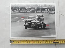 JAGUAR XK120 reg PGY189L Original PHOTO 1976 Silverstone Motor Racing