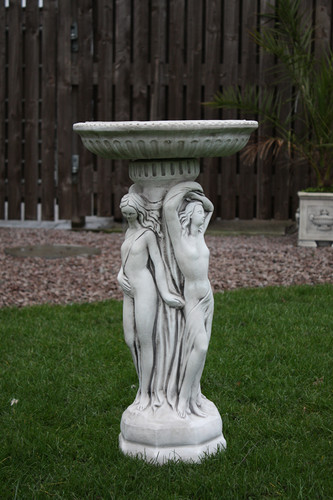 Stone concrete three graces - concrete,