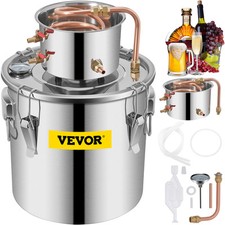 VEVOR 8.5 UK Gal Home Use Moonshine Still Stainless Steel Distiller Wine Distill