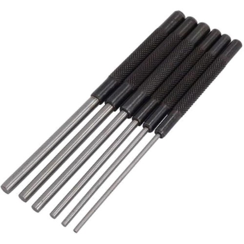 Neilsen 6pc pin punch - 6pc, set