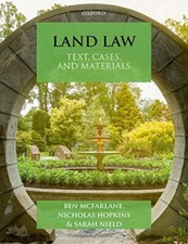 Land Law: Text, Cases &