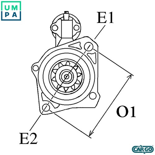 Starter 032 114 232 for - 114,