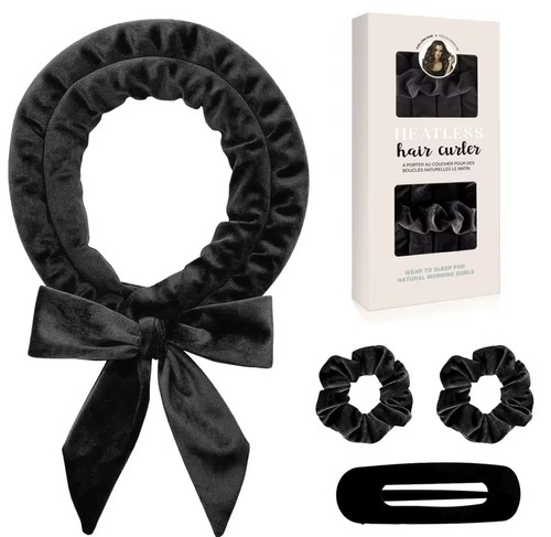 Hair curlers heatless - hair, headband