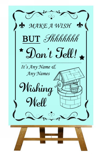 Aqua wishing well - aqua,
