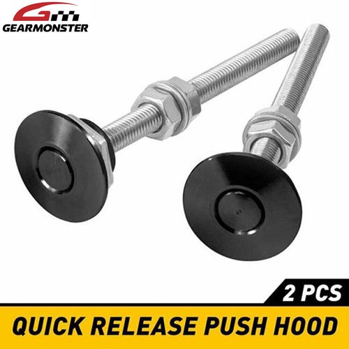 2pcs black push button quick - push,