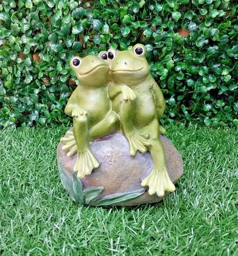 Frog with baby 14cm - , 12cm