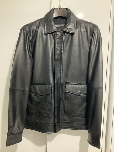 Mens black leather jacket - mens,