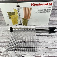 Kitchen Aid Pasta Drying Rack Stand Mixer Accessory Folds Flat For Easy Storage