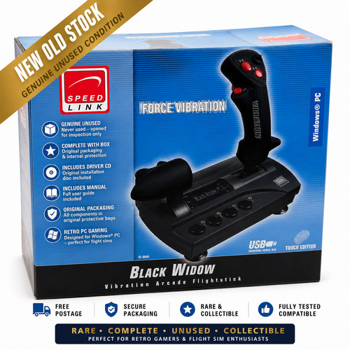 Speed link black widow 6640 - black,