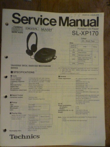 Technics panasonic sl xp170 - technics,