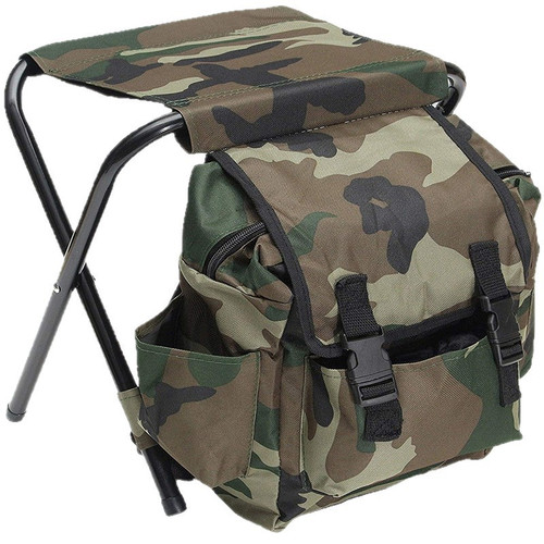 Folding fishing chair backpack - chair,