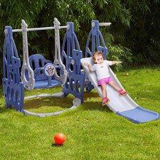 Garden Kids Swing Slide Climber Set Toddler Baby Indoor Outdoor Playground Toy
