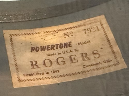 Rogers 1960 powertone - 1960’s,