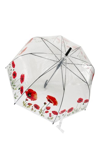 Windproof poppy print - windproof,