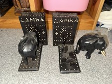 Vtg Indian elephant ebony