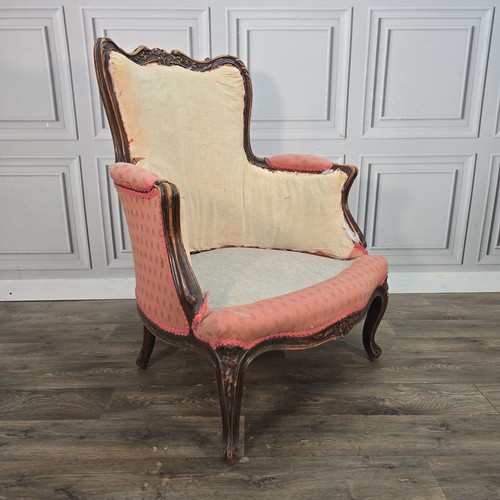 Antique french armchair - french,