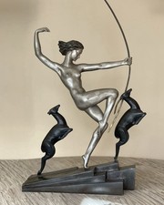 Original Art Deco Cold Painted