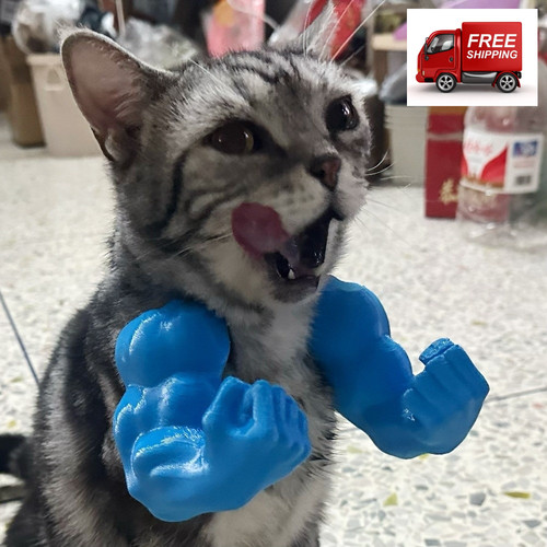 Printed cat hulk arm pet - printed,