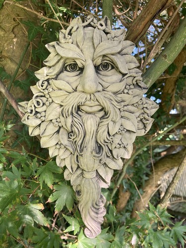 Stone garden bearded leafy - garden,