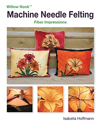 Machine needle felting - felting, fiber