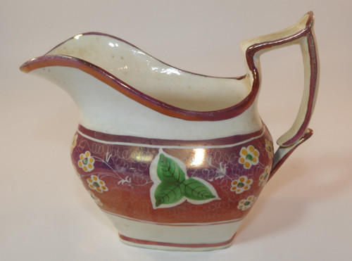 Antique purple pink lustre - antique,