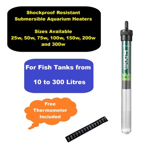 Hidom aquarium heater - heater, 25w-300w
