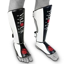Valour Strike Shin Guards for Kickboxing Muay Thai MMA  Karate Martial Arts Pads