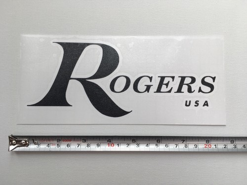 Rogers drum black vinyl - drum,
