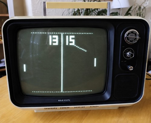 Vintage 1972 hitachi crt - hitachi, tv